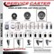 Service Caster Semi Steel Swivel Grip Ring Caster Set 45'' Wheels&7/16'' Stems-2 w/BRK, 4PK SCC-GR20S515-SSR-PLB-716138-2-S-2 - alternate 5